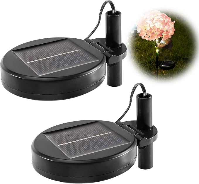 Set Mit 2 Ersatz-solarleuchten Mit 11 Leuchtmodi, Schutzart Ip44 (wasserdicht), Idealer Ersatz Für Solar- Und Gartenleuchten, Geeignet Für Garten- Und Partybeleuchtung