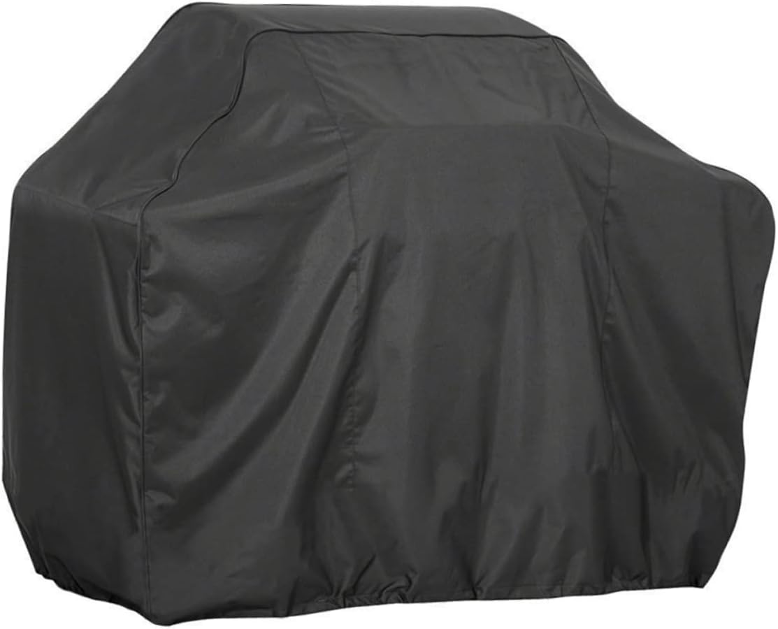 Schwarze Grillabdeckung 80 X 66 X 100 Cm – Wasserdicht, Uv- Und Witterungsbeständig, Einfach Zu Montieren