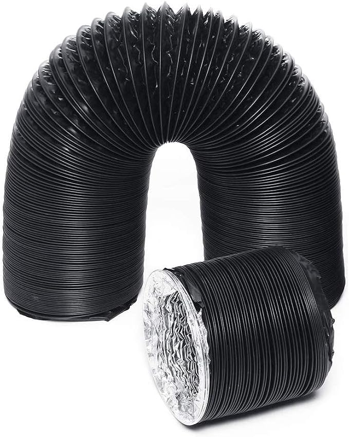 150 Mm Flexibler Aluminium-abluftschlauch Für Wäschetrockner-abluftventilatoren (150 Mm 2 M)