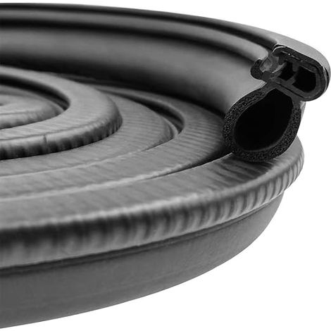 M Tür- Und Fensterdichtung, Universelle Kofferraumdichtung Aus Gummi Für Autos, Boote (26 X 18 Mm, Schwarz), Wohnmobile, Lkws, Automatische Wetterabdichtung