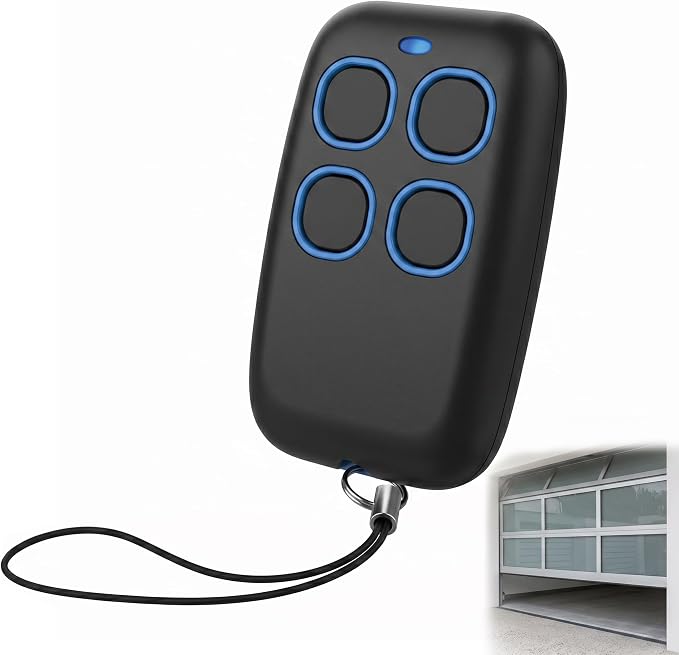 4-in-1 Universalfernbedienung Für Tore Und Garagentore, Rolling Code Und Festcode, 280–868 Mhz Kompatibel, Wasserdichte Kopierfernbedienung Für Rollläden Und Garagentore, Kompatibel Mit Came Top432ee/