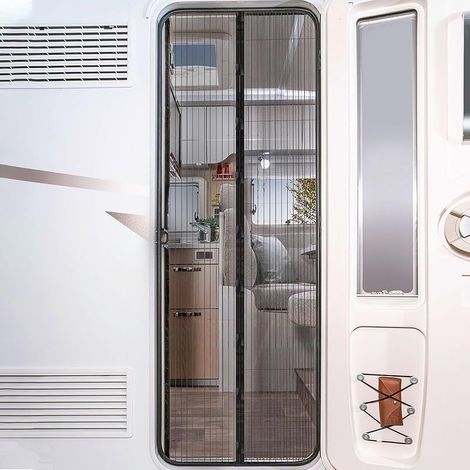 Magnetisches Moskitonetz Für Türen Mit Den Maßen 80 X 200 Cm – Ideal Für Wohnmobile Und Anhänger