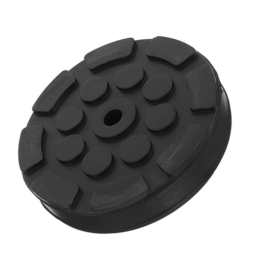 Aboofan Gummi-hebeplatte, Wagenheber-adapter, Kfz-hebeblock, Gummi-wagenheberauflage, Wagenheberstütze, Gummipolster