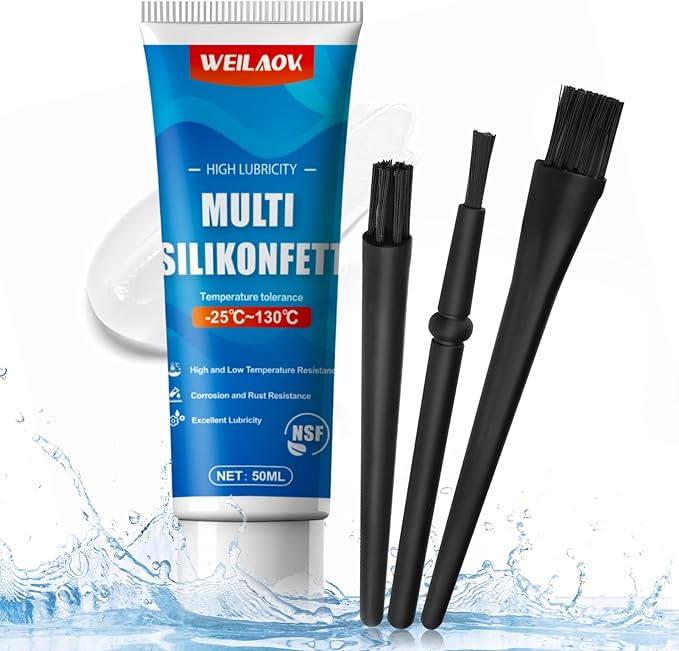 Lebensmittelechtes Silikonfett, Kaffeemaschinenfett, Silikonfett, Universalfett Für Kaffeemaschinen, Dichtungen, O-ringe, 50 Ml