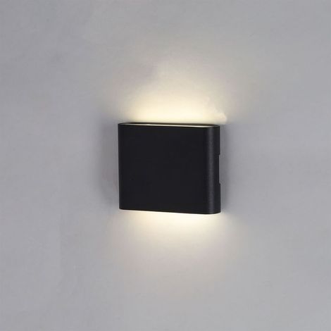 Medford Led-wandleuchte 2 × 3 W Schwarz [ho-wall-27-2 X 3 Wb-ww]