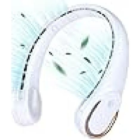 Kompakter, Blattloser Tragbarer Ventilator, Usb-aufladbar, Mit Digitalanzeige, Ideal Für Outdoor-sportaktivitäten (3600 Mah)