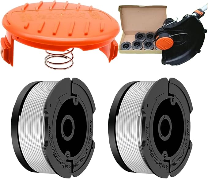 Ersatzspule Für Trimmerfaden, Trimmerfadenspulen Von Black & Decker, Trimmerfadenspulen Aus Nylon, Trimmerfadenspulen Von Black & Decker