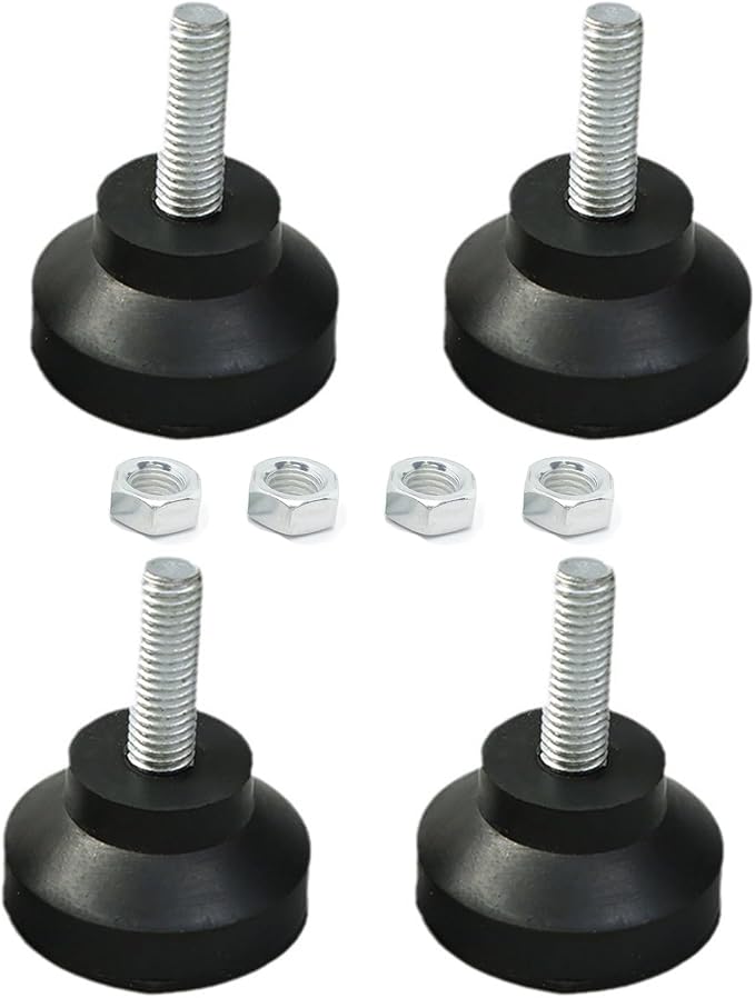 Gummifüße M8 X 35 Mm – Feuchtigkeitsbeständig, Rutschfest – Geräuschdämmend – Geeignet Für Möbel Und Haushaltsgeräte