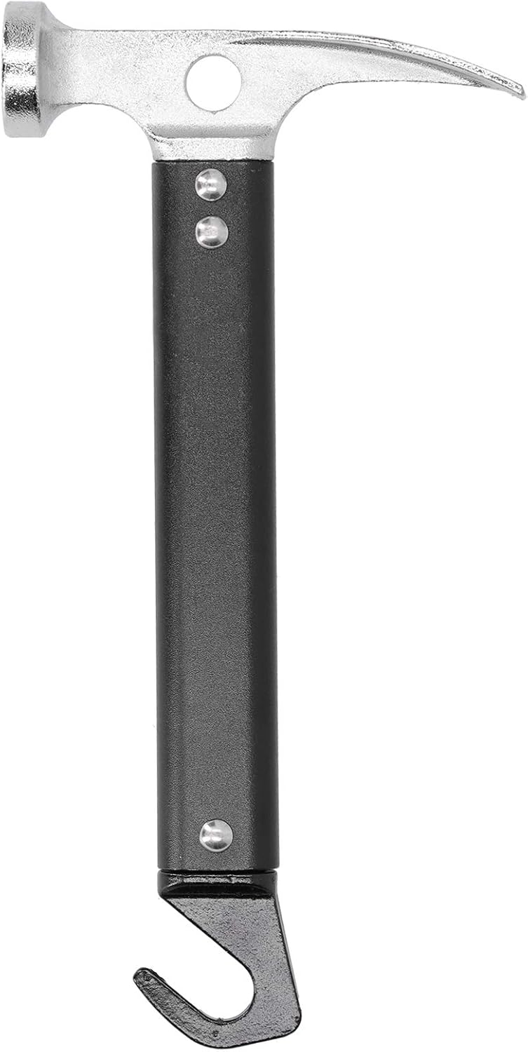Campinghammer Mit Haken, 22 Cm Campinghammer, Hammer Aus Aluminiumlegierung, Campingzubehör, Mini-werkzeug Für Den Outdoor-einsatz