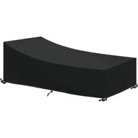 Schutzhülle Für Gartenliegen 210 X 75 X 40/80 Cm – Wasserdicht, Winddicht Und Reißfest – Für Den Außenbereich Geeignet