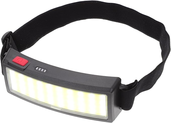 Schwarze, Per Usb Aufladbare Stirnlampe Mit Verschiedenen Leuchtmodi, Leichtes Abs-gehäuse, Ideal Zum Wandern Und Laufen Im Freien, Inklusive Usb-kabel
