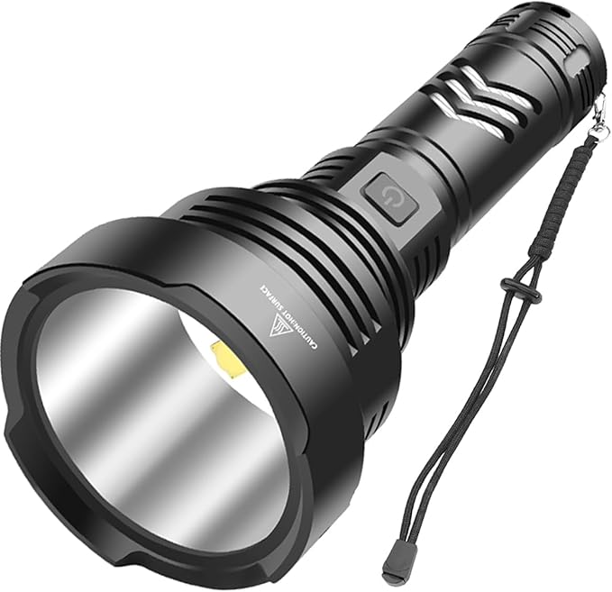 Xhp90 Ultra-leistungsstarke Taschenlampe, 10000 Lumen, Usb-aufladbar, 5 Modi, Geeignet Für Den Innen- Und Außenbereich