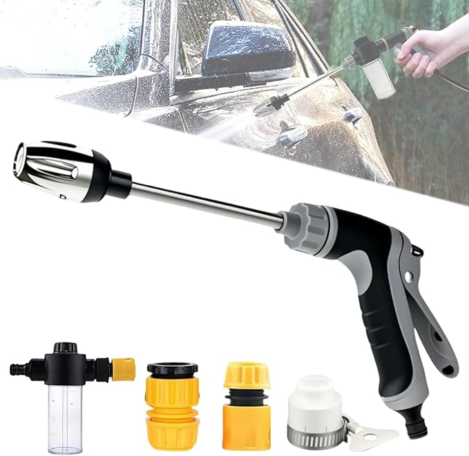 Power Jet Hochdruck-spritzpistole, Gartenbewässerungspistole, Water Blitz Hochdruckreiniger, Hochdruckreinigungspistole, Für Autowäsche Und Gartenbewässerung