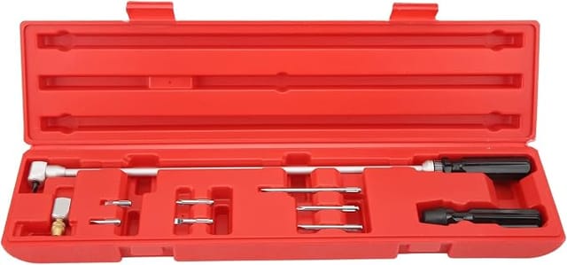 10-teiliges 90°-vergaser-einstellschlüssel-set, Winkelschraubendreher, Vergaser-einstellwerkzeug, Universal-einstellwerkzeug Für Atv, Utv, Schneemobil