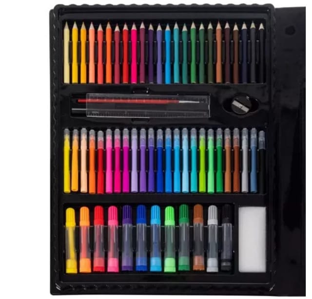 MAALEO Malpalette Malkasten für Kinder 208 TLG Malkoffer Zeichenset
