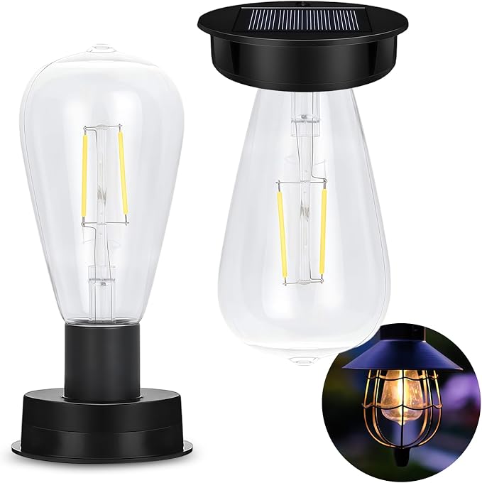 Set Mit 2 Wasserdichten Ersatz-solarlampen Für Solarlaternen Im Außenbereich, 7 Cm Große Ersatz-solarleuchten Für Den Einsatz Im Garten, Zur Dekoration, Beim Camping, Im Zelt Und Beim Angeln