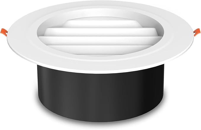 Aygrochy 150mm Abs Lüftungsgitter Mit Moskitonetz, Luftauslass Für Wand- Und Decken-lufteinlässe Und -auslässe