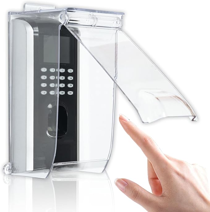 Transparente Klappabdeckung Für Türklingel – Regenschutz – Wetterfest – Fingerabdruck-zugangskontrolle – Ring-kompatibel