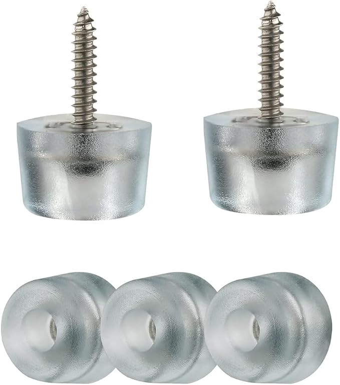 Set Aus 16 Möbelfüßen, Gummistoßdämpfern Mit Schrauben, Zur Erhöhung Der Höhe Von Tischen, Stühlen Und Schreibtischen Und Zur Geräuschreduzierung.