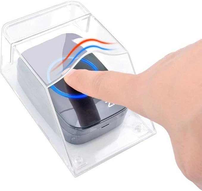 Transparente Schutzhülle Für Außentürklingel, Wasserdichte Schutzhülle Für Kabellose Smart-türklingeln, 11 X 6 X 5 Cm