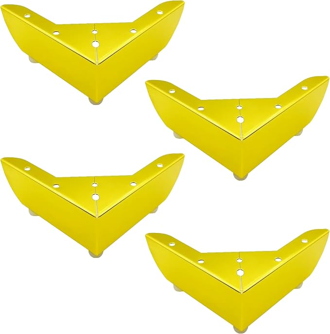 Likerainy Diy Küchenmöbelfüße 50 Mm, Geeignet Für Couchtische, Schränke, Betten, Sofas, Stühle/bürostühle, Geräuscharm Und Rutschfest, 4er-set