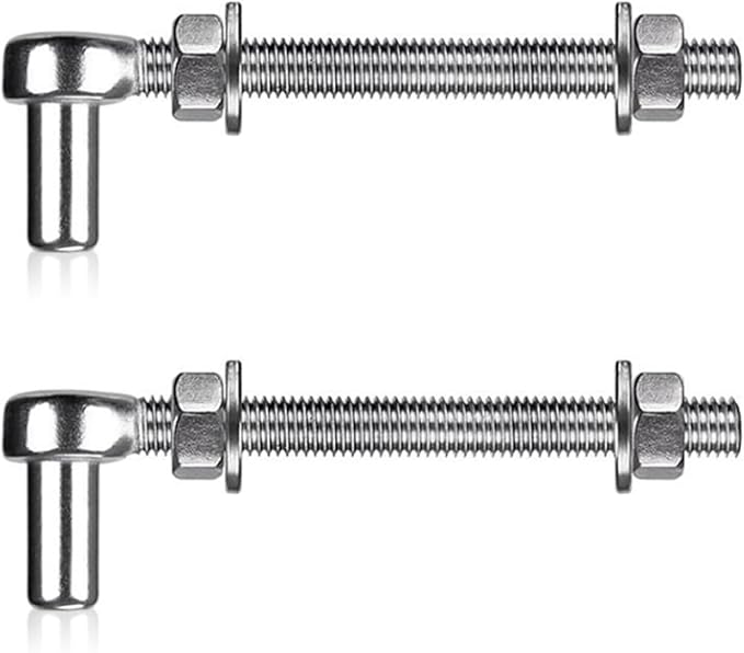 2 Stück Torscharniere, M16 X 150 Mm Bolzenscharnier Für Tore, Hochleistungs-türscharnier, Außentürscharnier Für Gartentore, Hoftore