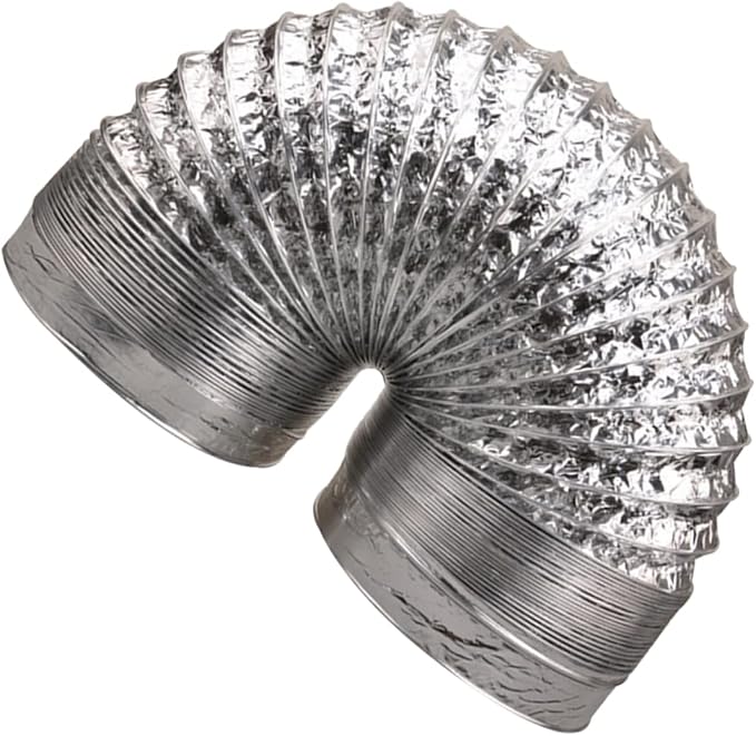 Homoyoyo Dickwandiger, Flexibler Aluminium-lüftungsschlauch, Einziehbar Für Einfache Aufbewahrung, 170 Mm Durchmesser, Für Klimaanlagen Und Trockner