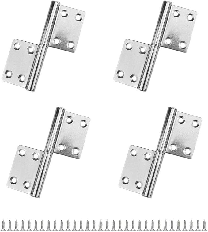 4 Stück 4-zoll-klappscharniere Für Möbel, Scharniere Aus Edelstahl