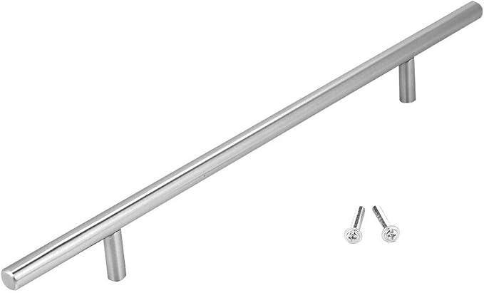 Küchenschrankgriff, Türknöpfe, T-griff, Edelstahlgriffe Mit 192 Mm Lochabstand, Türgriff Für Küche, Badezimmer, Schlafzimmer, Büro (300 Mm)