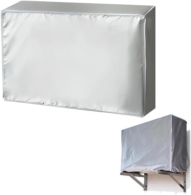 Außenabdeckung Für Klimaanlagen 85x35x60 Cm, Winterschutz Für Klimaanlagen Und Wärmepumpen, Wasserdichte Plane, Beständig Gegen Sonne Und Schnee, Abdeckung Für Schwimmbad-wärmepumpen