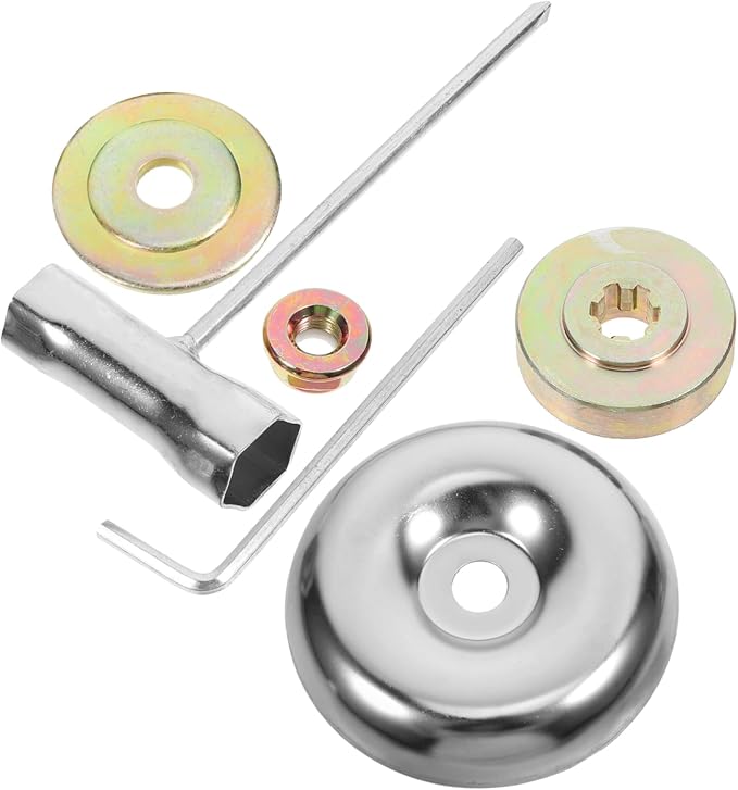 Toddmomy 6-teiliges Komplett-wartungsset Für Freischneider Und Trimmer Mit Rasenmähermesseradapter – Werkzeuge Und Zubehör Für Die Einfache Wartung