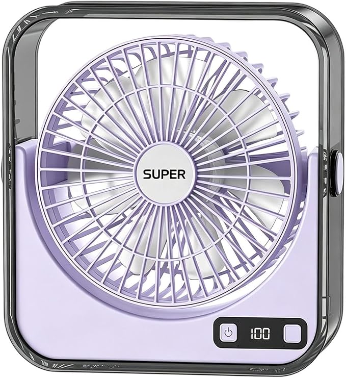 Universeller Tischventilator Mit Einstellbarer Geschwindigkeit Und Leisem Design Ideal Für Büro, Tisch, Schreibtisch, Schlafzimmer, Arbeitsplatte, Reisen, Kreuzfahrten Und Badezimmer