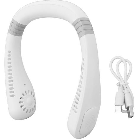 Leichter Und Leiser Tragbarer Ventilator Ohne Rotorblätter, Wiederaufladbarer Mini-elektroventilator Mit Led-digitalanzeige, Ideal Für Sport