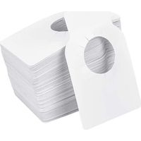 Packung Mit 100 Wiederverwendbaren Weinflaschenetiketten – Unbedrucktes Pvc, 5,7 X 8,9 Cm – Einfache Weinkennzeichnung – Für Weinkeller Und Veranstaltungen