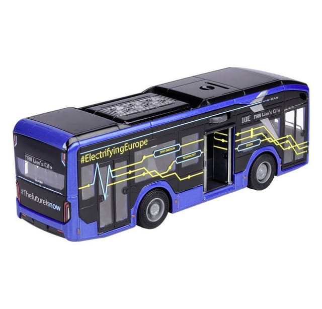 majORETTE Spielzeug-Bus MAN Lion's City 10 E Bus Fertigmodell Bus Modell 8503743004