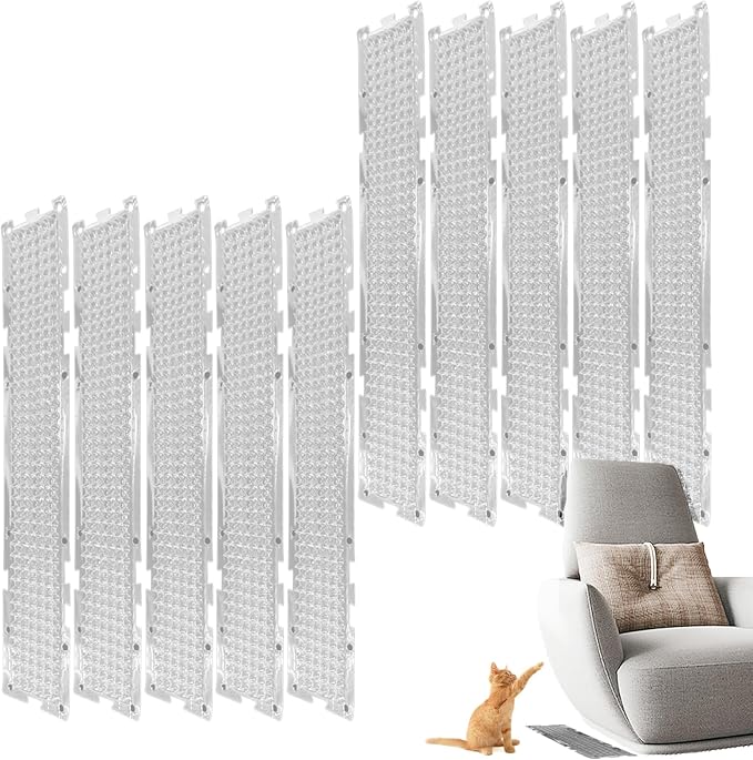 Katzenabwehrmatte Für Den Innenbereich, 41,9 X 8,9 X 0,9 Cm, Katzenabwehrmatte Zum Schutz Von Möbeln, Wetterfeste Haustiermatte Mit Flexiblem Design