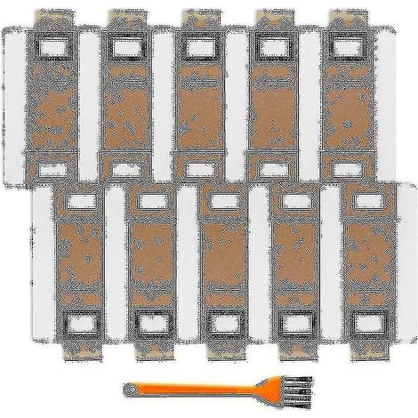 10er-pack Ersatz-staubsaugerbeutel Für S7, T7s Und T7s Plus – Staubbeutel-zubehör – Staubsauger-ersatzteile