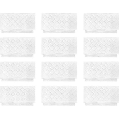 Packung Mit 12 Ersatzpads Für Vacmop Vm252, Vm200 Und Vm190 Einwegmopps
