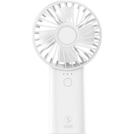 Mini-usb-ventilator Mit Licht – Weiß
