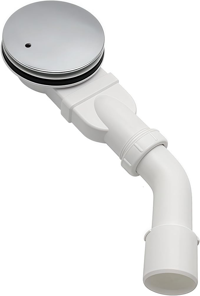 Sopimusz Extraflacher 90-mm-duschablauf Mit Siphon, Duschablauf, Geruchsverschluss, Haarfilter Und Dn 40/50-mm-ablaufbogen, Chromabdeckung, Flacher Duschablauf