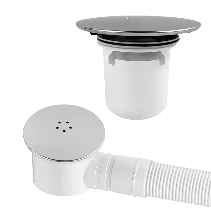 Duschablauf, Siphon, Geruchshemmender Duschstöpsel, Schnellverschluss-duschablauf, Duschstöpsel Aus Pp-material, Geruchshemmende Duschstöpsel Geeignet Für Toiletten Und Badezimmer