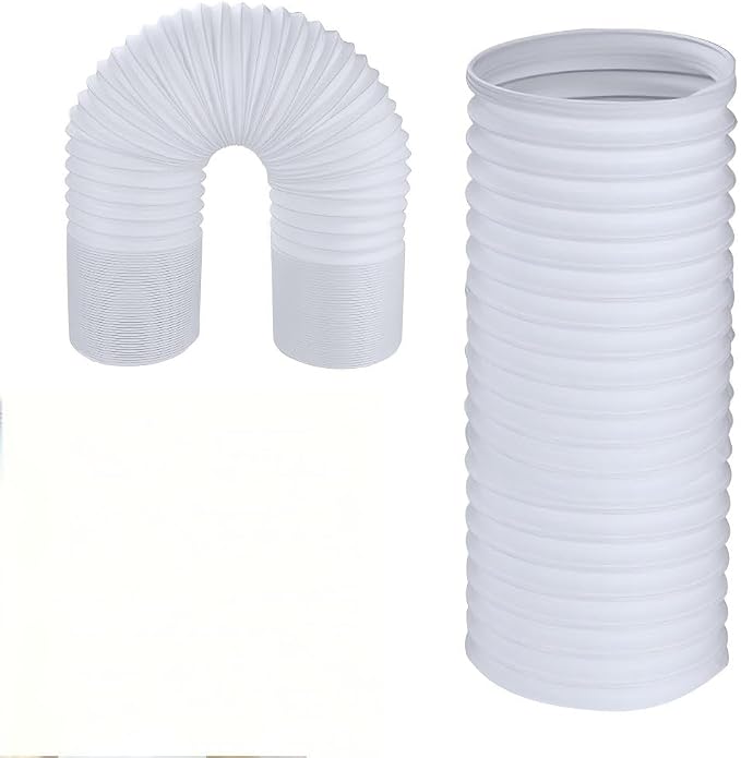 Tragbarer Klimaanlagenschlauch, Abluftschlauch Für Tragbare Klimaanlagen Ø 150 Mm / 2 M, Flexibler Pvc-abluftschlauch, Tragbarer Klimaanlagenschlauch Für Mobile Klimaanlagen