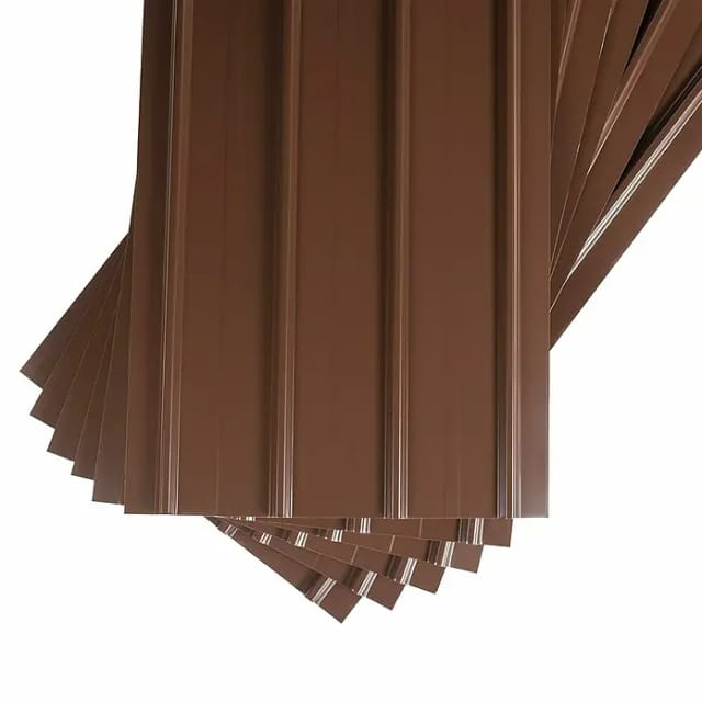 BRAVO Trapezblech, SMART Cover Set H12 Plus, 12 x Trapez-Abdeckblech 6,75 m², verzinkter Stahl lackiert, 1250x450x0,3 mm (12-St. inkl. Schrauben) Made in Germany