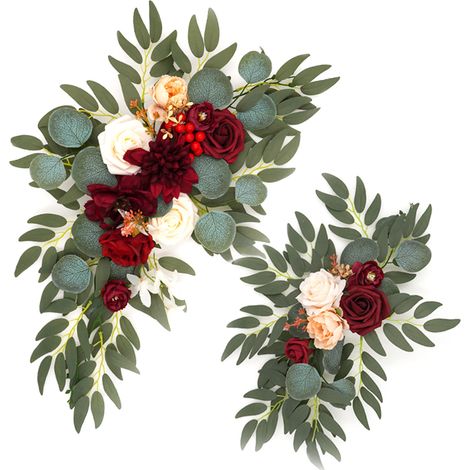 Künstlicher Blumenbogen, Fascia Flower, Hochzeitsbögen Für Zeremonie, Feier Und Empfang, Hintergrunddekoration (z)