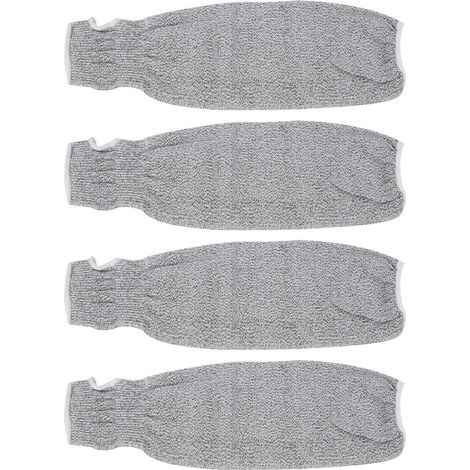 Paar Armstulpen, Schnittfester Schutz Für Gartenarbeit, Kochen Und Handarbeiten Im Freien.