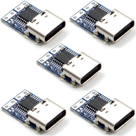 Pd-zu-dc-usb-c-pd2.0/3.0-triggerkarte, Schnelllade-decoy-modul Für Laptops, 5 Stück