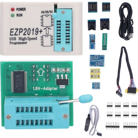 Usb Spi Eprom Flash-programmiergerät 24 25 93 Programmierbare Logikschaltung Bios Ezp2019 Für Win7/win8