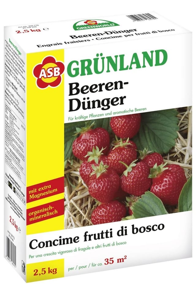 ASB Greenworld Gemüsedünger ASB Greenworld Spezial-Beerendünger 2,5 kg