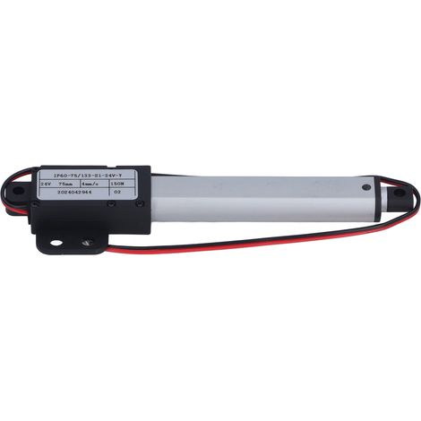 Mini-teleskop-linearantrieb, Geringe Bewegung 150 N, 75 Mm Hub, Dc 24 V, 4 Mm/s Für Roboter