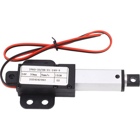 Mini-dc24v-elektroantrieb Mit Flügel, 30 Mm Hub, Lineare Bewegung Für Kehrmaschinen